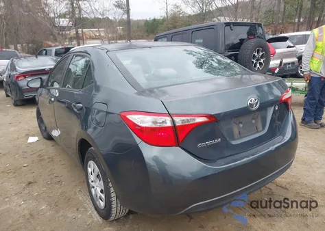 2015 Toyota Corolla L z USA, uszkodzony, nr VIN 2T1BURHE5FC276156